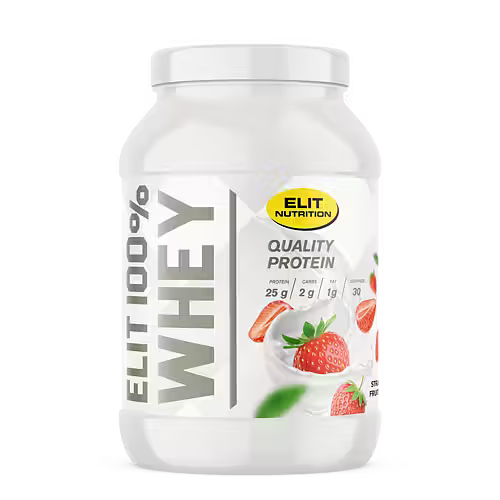 ELIT 100% Whey Protein - Jordgubb, 900g