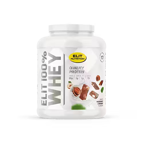 ELIT 100% Whey Protein - Hasselnöt & Nougat, 2000g